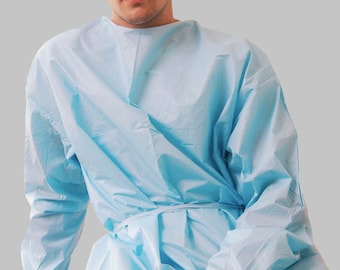 3-Pack | Reusable Isolation Gown for Dental Clinic, Hygienist, Chiropractor - Washable Made in Canada + FREE SHIPPING
