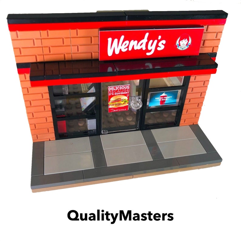 Spielzeug Lego Custom Dunkin Donuts Restaurant Brand New Ships Right Away Triadecont Com Br