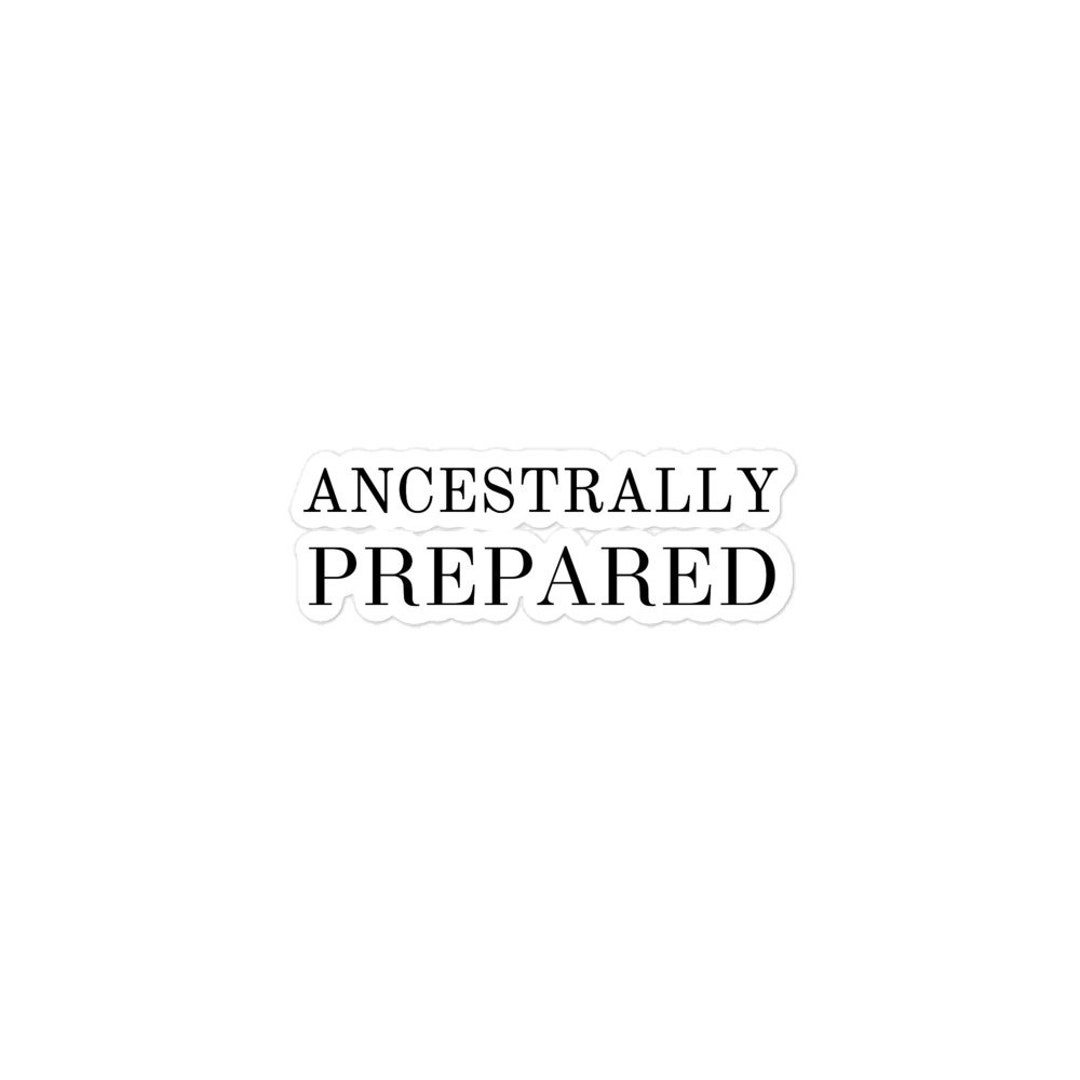 Prepared Sticker Bubble-free