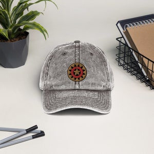 Vintage Navajo Basket Cotton Twill Cap
