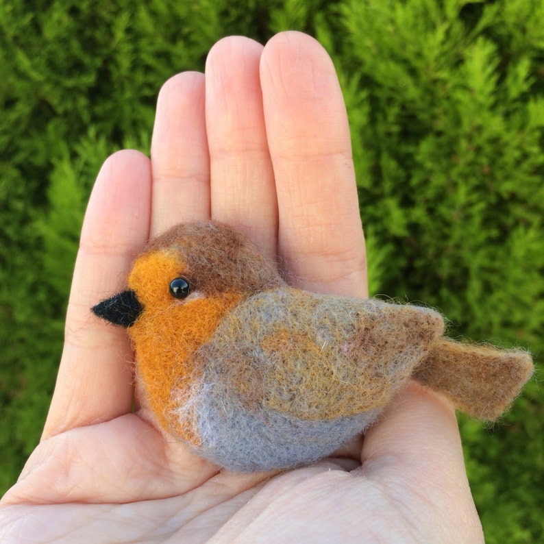 5 X Needle//Wet Felting Brooch Pins With Felt Attaching Backs