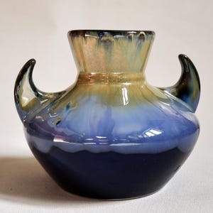 Art Deco ceramic vase France, unsigned, ORIGINAL old Art Nouveau