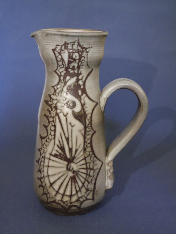 PICHET Vase Michel Henri BAILLY Original Signed Handmade - Etsy