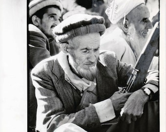 Mudschaheddin AFGHANISTAN Originalfilmfoto 1989, Kämpfer