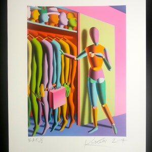 1995年 マークコスタビ 一点物 作品名 夜間勤務 1995年 マークコスタビ