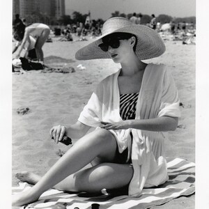 Filmfoto, VROUWENMODE, Origineel, 1989, Strandzonbescherming