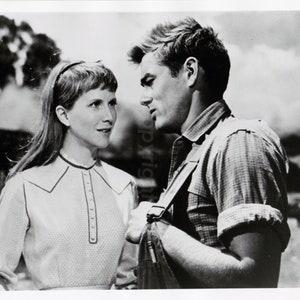 JAMES DEAN Julie HARRIS, Original Silver Print Photo 1989, East of Eden