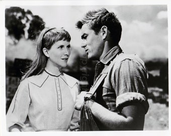 JAMES DEAN Julie HARRIS, Original Silver Print Photo 1989, East of Eden