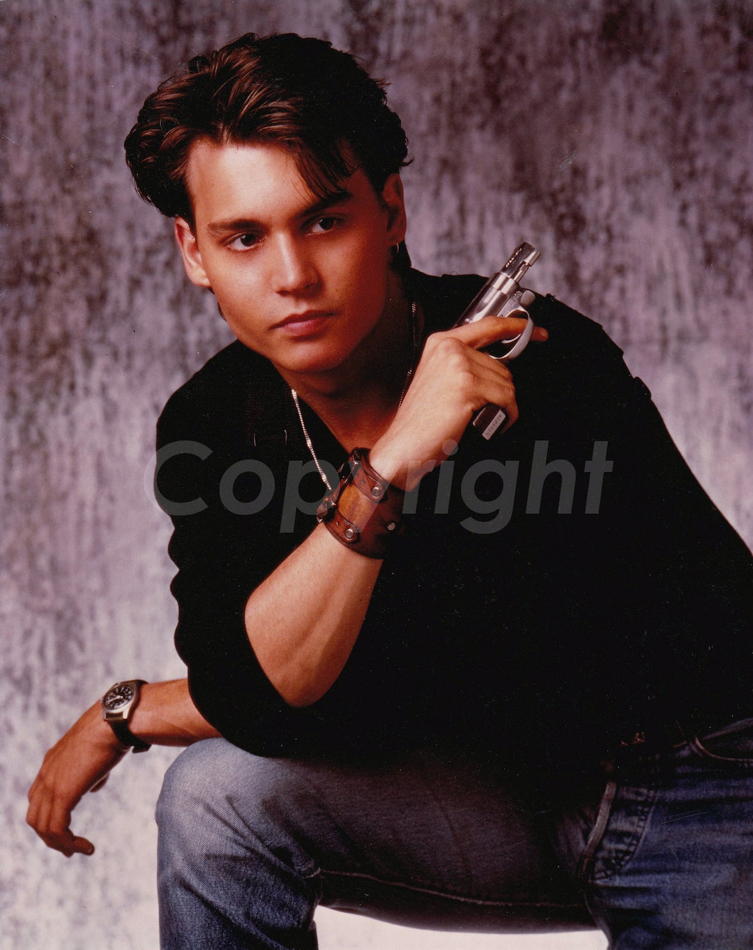 Original Film Photo - Johnny Depp, FOX, L.A, 21 Jump Street - USA