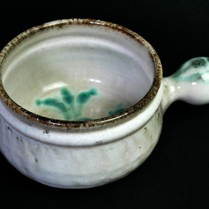 Caquelon, Gérard HOFMANN, original Signed, handmade Vallauris ceramic pocket emptier, Fernand Léger, La Bergerie