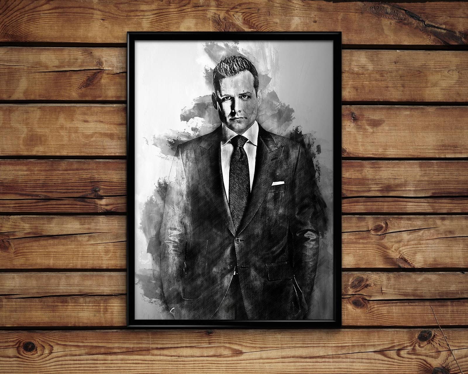 Harvey Specter poster Harvey Specter print Suits poster wall Etsy