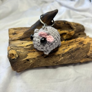 Sad Hamster I TikTok Meme I Trend I Crochet I Keychain
