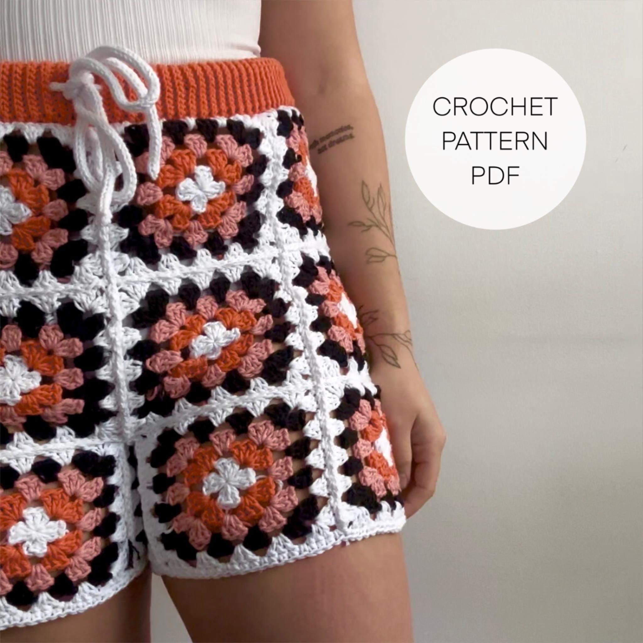 Granny Square Shorts Australia