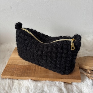 Saco plástico de bolhas | Bolsa de cosméticos | Bolsa de projeto | Feito à mão