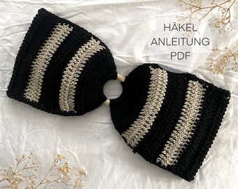 Patron au crochet I HAUT DE BIKINI I Instructions I Allemand