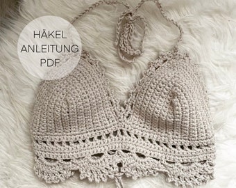 Patron au crochet I TOP LEO I Instructions I Allemand