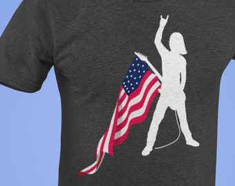 ROCK AMERICA Custom Design T-Shirt
