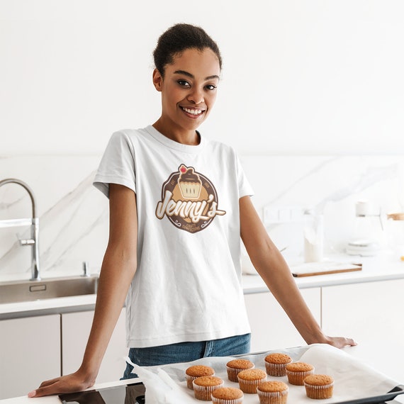 Custom Women's Crew Neck Tee: Full-Color Photo & Text