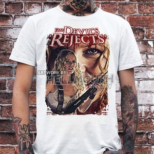 The Devils Rejects - Baby Firefly. Sheri Moon Zombie - White T Shirt. halloween horror. Men's & Women's all sizes