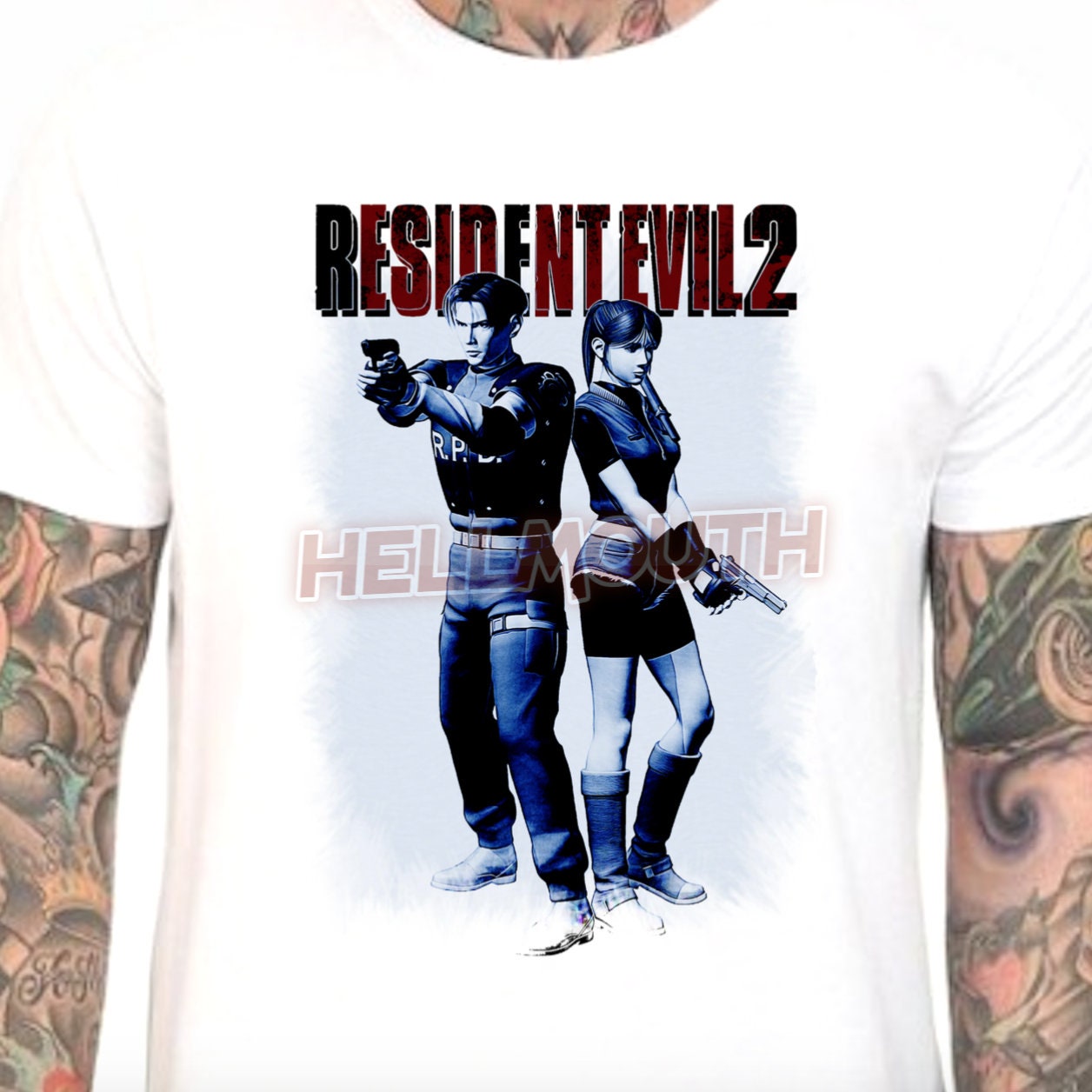 Made in Heaven - Resident Evil 2 Remake Pin for Sale by