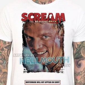 Scream Movie T-shirt. Stu Macher - Matthew Lillard. Men&#39;s & Women&#39;s all sizes