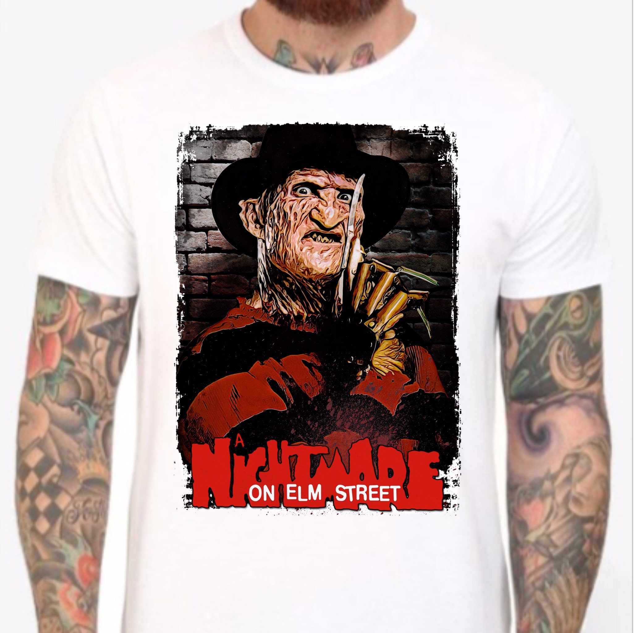nightmare on elm street long sleeve shirt