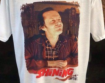 The Shining - White T-Shirt. Jack Torrance, Jack Nicholson. Men's & Women's all sizes