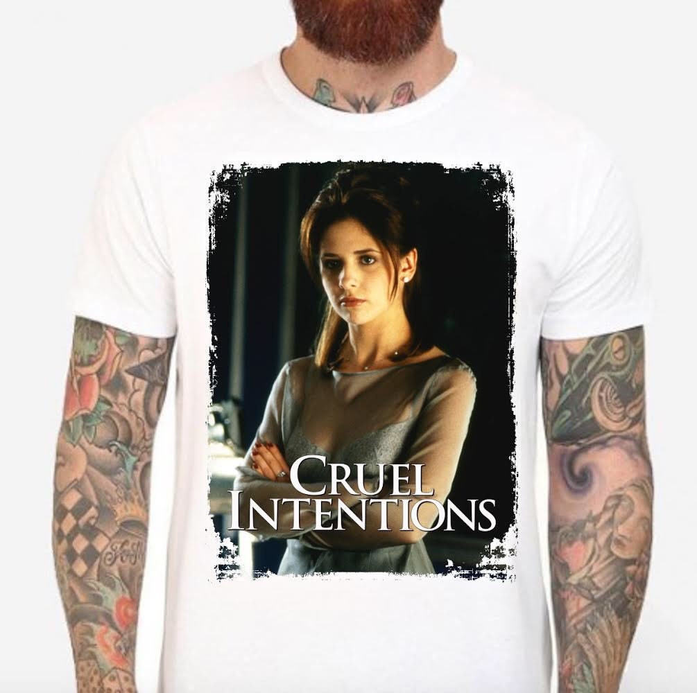 Cruel Intentions White T-shirt. Kathryn Merteuil Sarah - Etsy