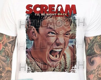 Scream Movie T-shirt. Stu - Matthew Lillard. Men's & Women's all sizes