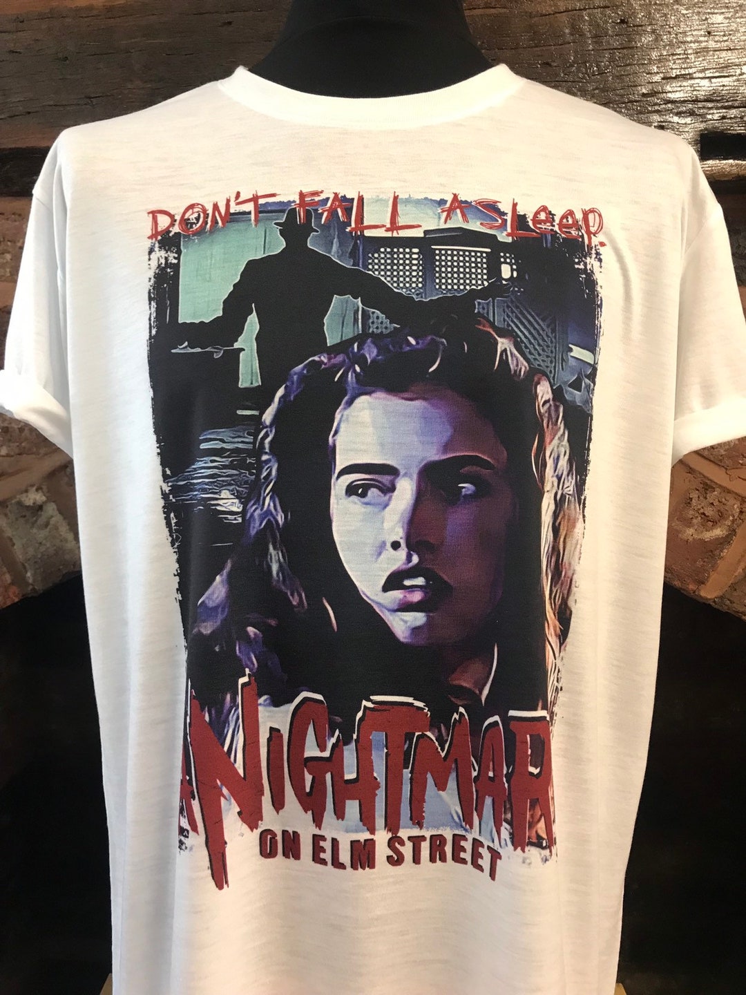 A Nightmare on Elm Street White T-shirt. Nancy Thomspon. Heather ...