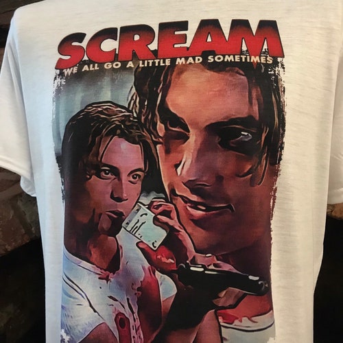 Scream Movie T-shirt. Billy Loomis -  Skeet Ulrich. Men's & Women's all sizes