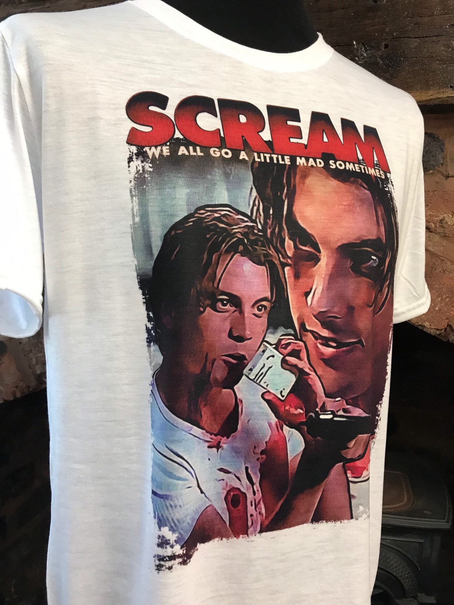Scream Movie Tshirt. Billy Loomis Skeet Ulrich. Men's & Etsy