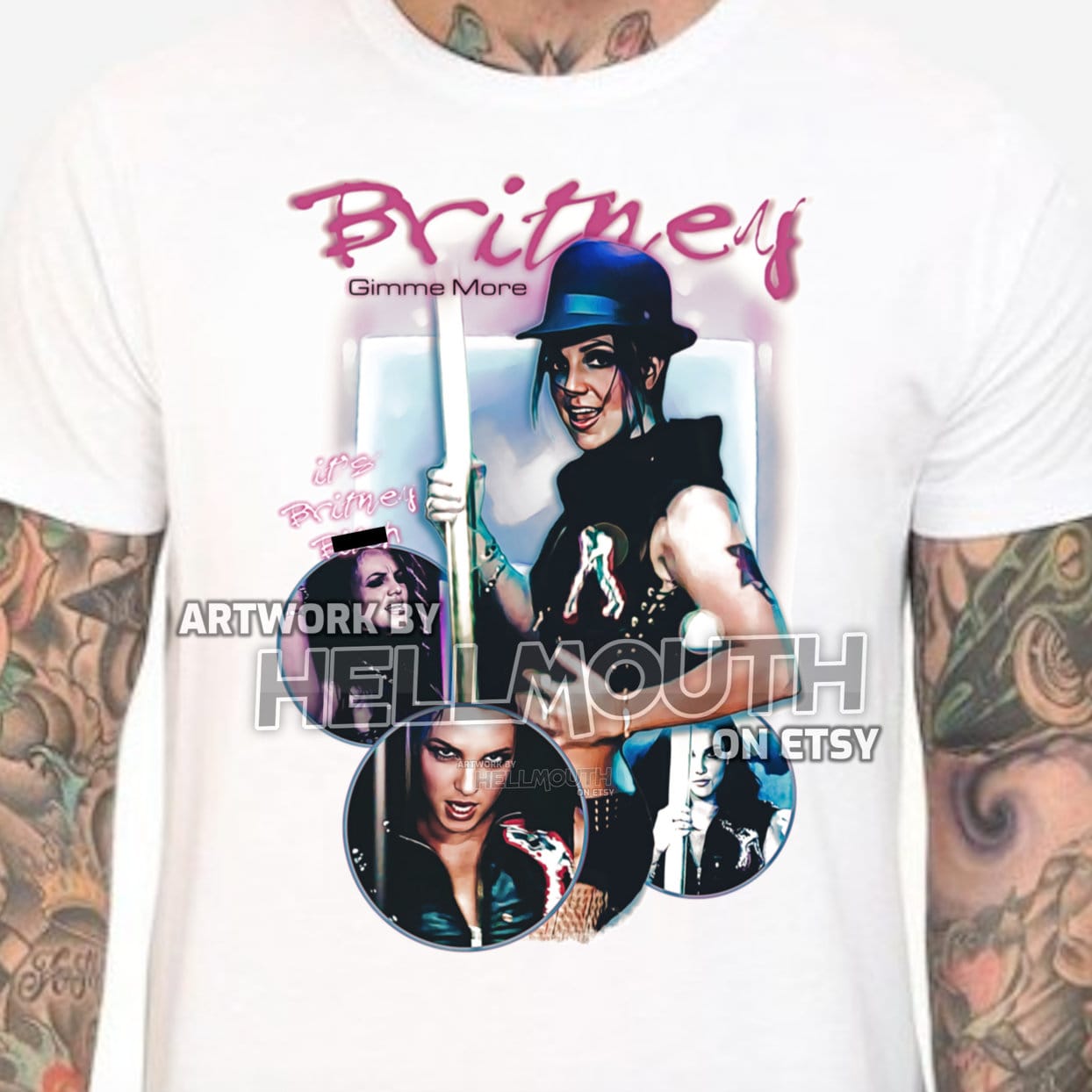 Britney Spears Gimme More T-shirt - Mens & Women's All Sizes