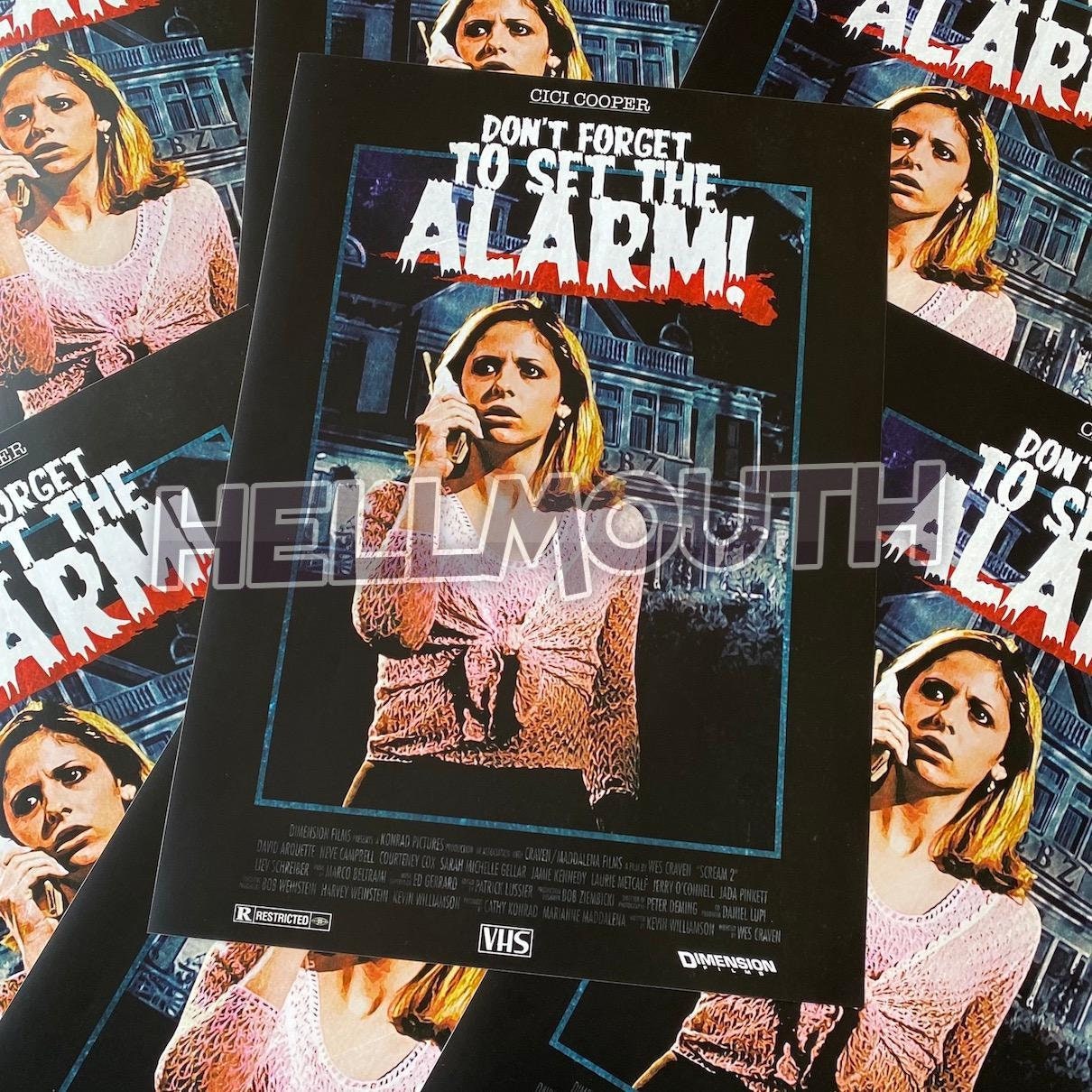 Scream 2 Movie Poster A2 Size Custom Artwork Cici Sarah ...