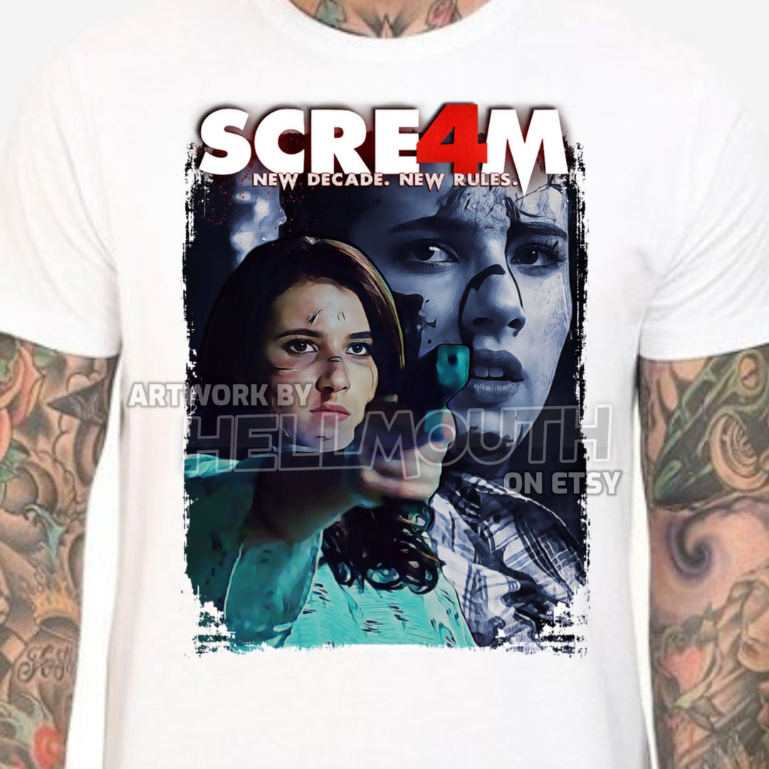 Scream 4 - T-shirt. Jill - Emma Roberts. Men's & Women's All Sizes