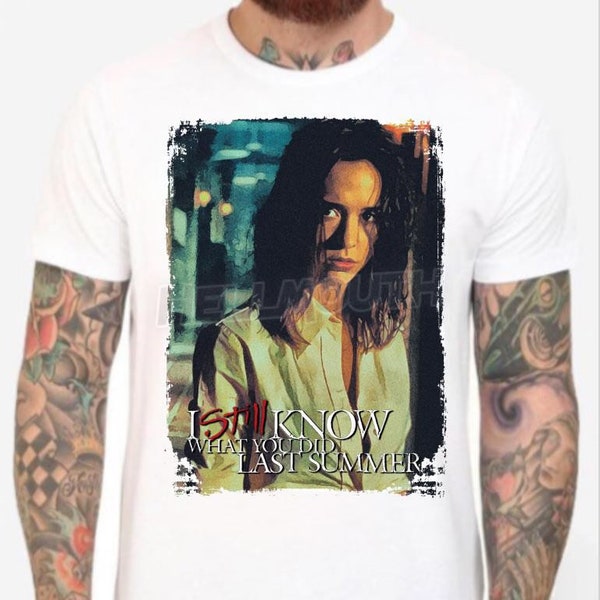 I still know what you did last summer - white t shirt. Julie James, jennifer love hewitt. Men's & Women's all sizes