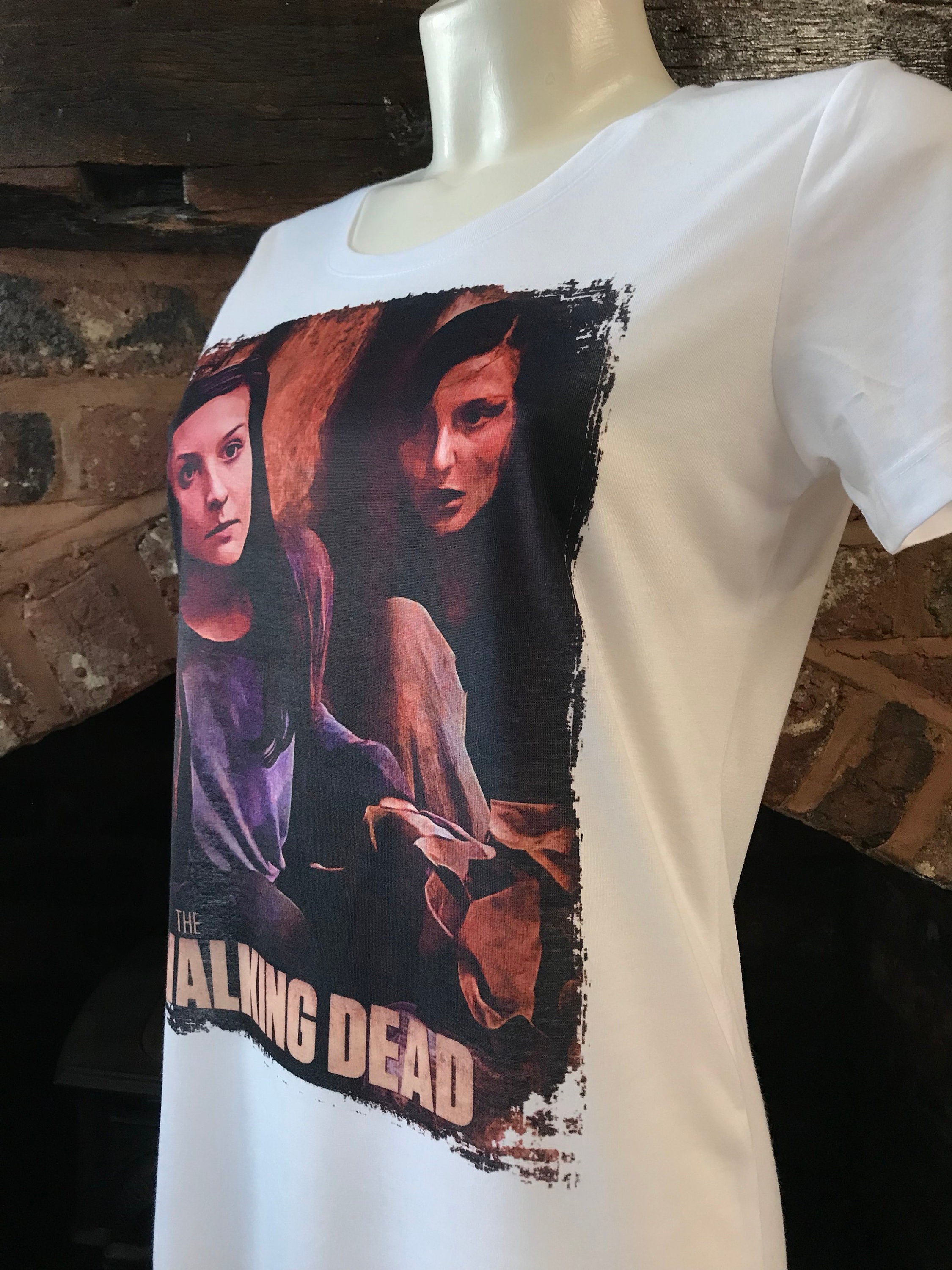 Custom Made Lydia From the Walking Dead T Shirt. Cassady | Etsy