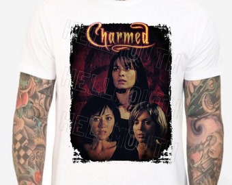 Charmed White Custom Made T-shirt. Men's Women's | Etsy