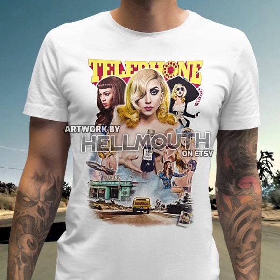Lady Gaga Telephone T-shirt - Mens & Women's All Sizes! Beyonce