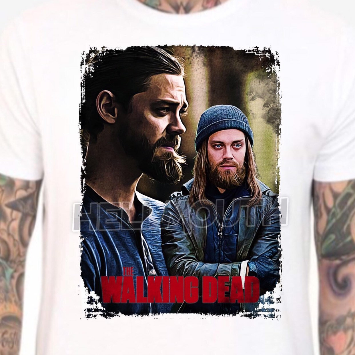 Custom T-Shirts for Walking Dead Girls - Shirt Design Ideas