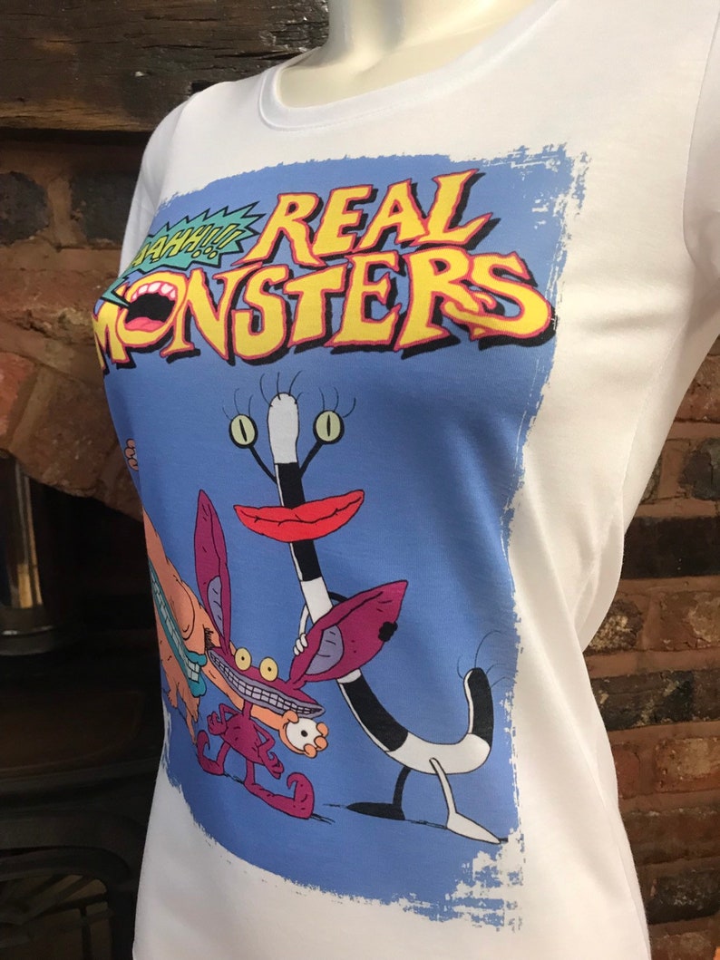 AAAHH Real Monsters White T-Shirt. Men's & | Etsy