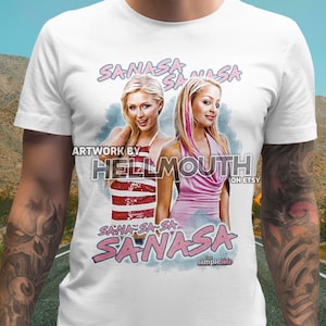 The Simple Life T-Shirt - mens & women&#39;s all sizes! Paris Hilton Nicole Richie - Art Noughties Reality TV