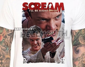 Scream Movie T-shirt. Stu - Matthew Lillard. Men&#39;s & Women&#39;s all sizes