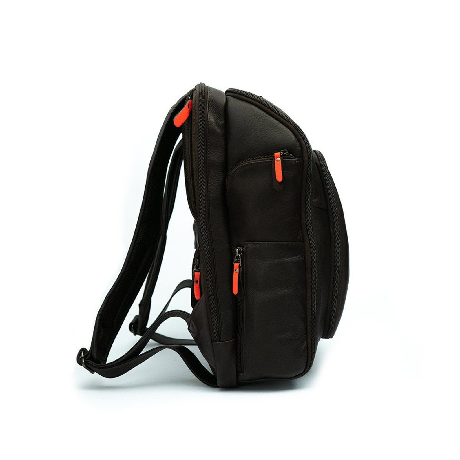 Genuine Leather Backpack for School Office Travel or a - Etsy UK
