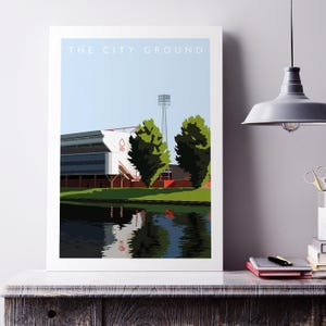 Nottingham Forest CityGround Poster