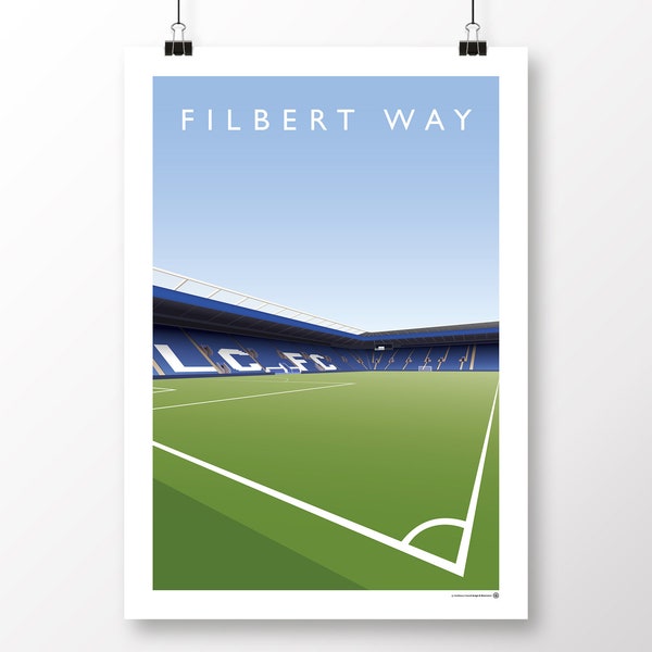 Leicester City King Power - Filbert Way Poster