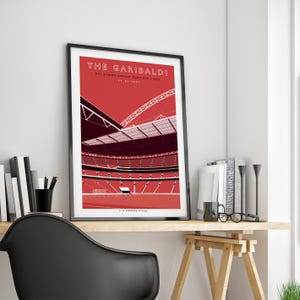 Nottingham Forest The Garibaldi Wembley-Druck Poster