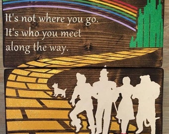 Wizard Of Oz Signs Etsy