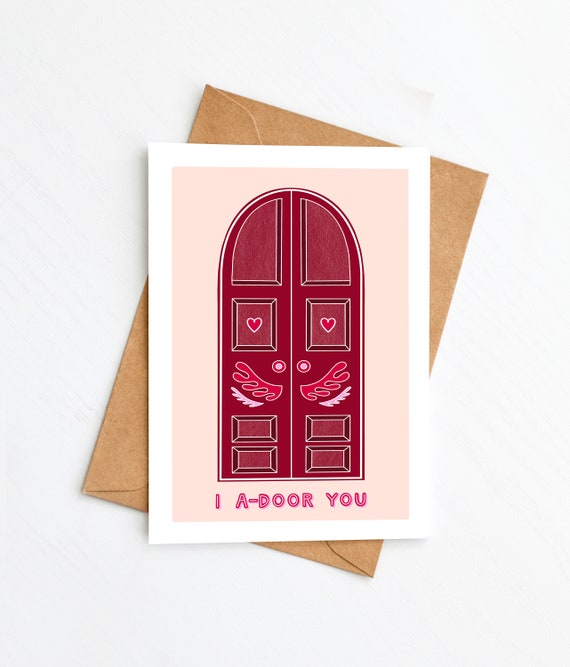 DOORS but Kawaii | Greeting Card