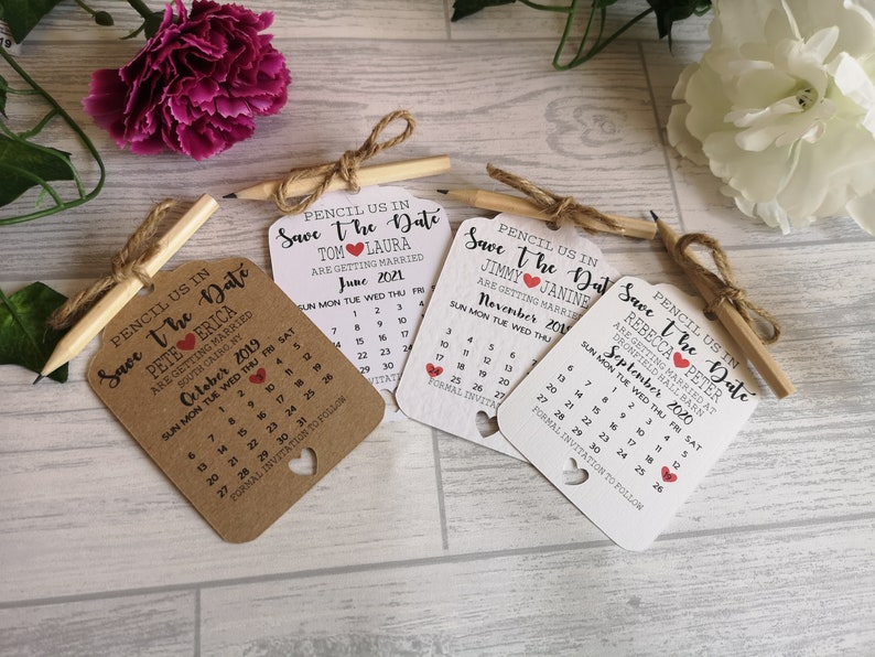 Save the date save the date magnet wedding invitation Gender-Neutral Wedding Cards and Invites